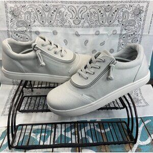 NEW BILLY D|R Grey Short Wrap Low Tops Kids/Men Size 9